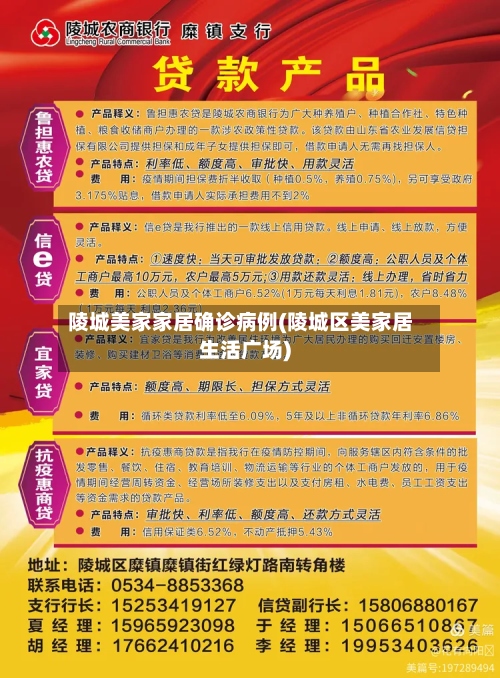 陵城美家家居确诊病例(陵城区美家居生活广场)-第2张图片