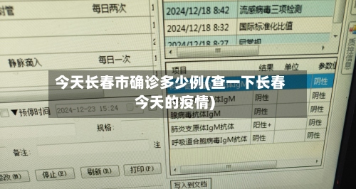 今天长春市确诊多少例(查一下长春今天的疫情)