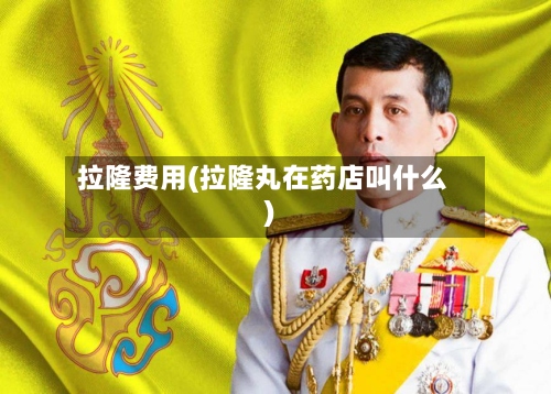 拉隆费用(拉隆丸在药店叫什么)-第2张图片