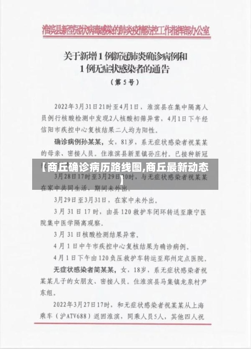 【商丘确诊病历路线图,商丘最新动态】-第3张图片