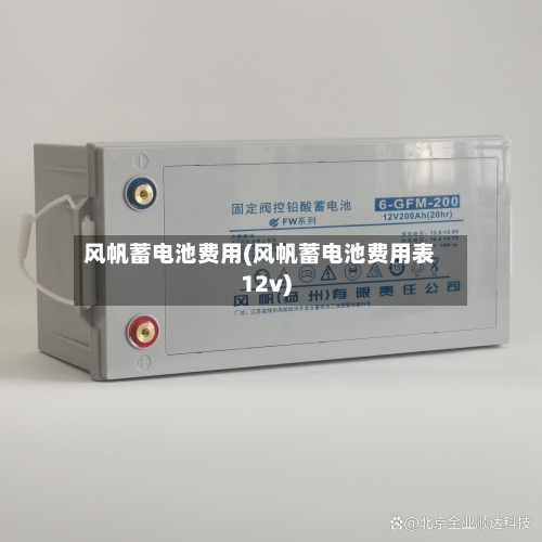 风帆蓄电池费用(风帆蓄电池费用表12v)-第2张图片