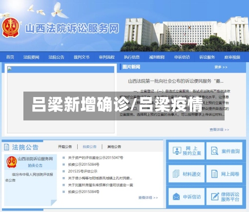吕梁新增确诊/吕梁疫情