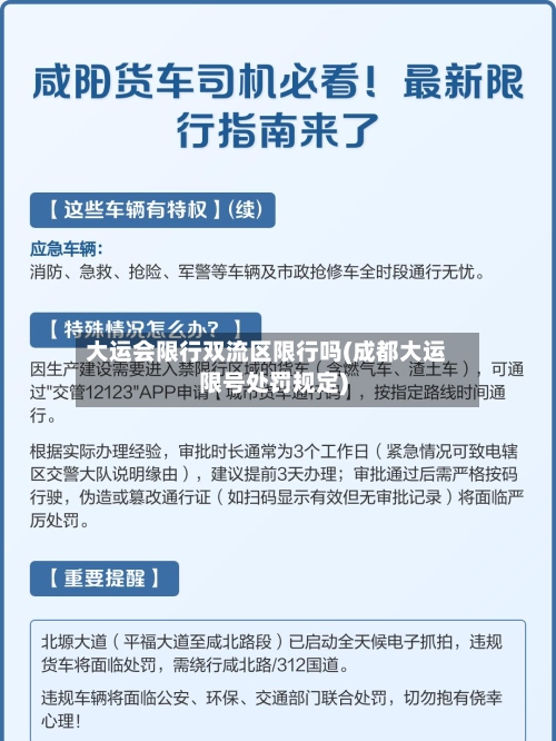 大运会限行双流区限行吗(成都大运限号处罚规定)