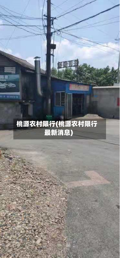 桃源农村限行(桃源农村限行最新消息)-第2张图片