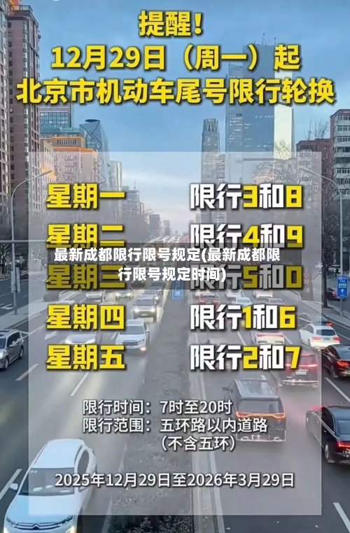 最新成都限行限号规定(最新成都限行限号规定时间)