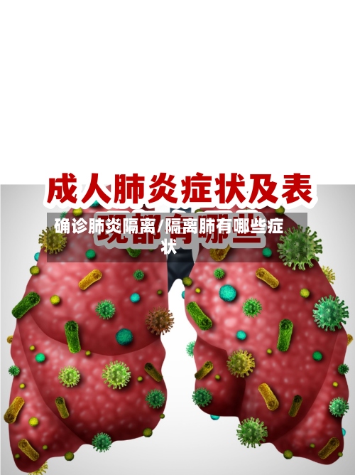 确诊肺炎隔离/隔离肺有哪些症状