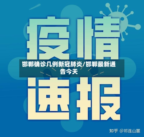 邯郸确诊几例新冠肺炎/邯郸最新通告今天