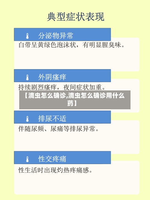 【滴虫怎么确诊,滴虫怎么确诊用什么药】