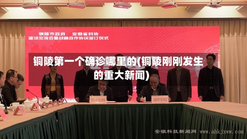 铜陵第一个确诊哪里的(铜陵刚刚发生的重大新闻)