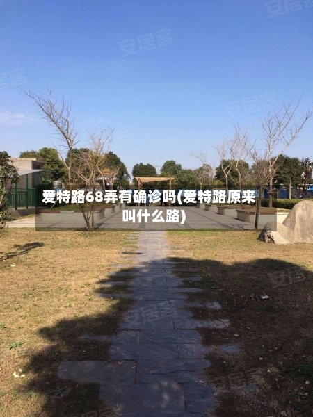 爱特路68弄有确诊吗(爱特路原来叫什么路)-第3张图片