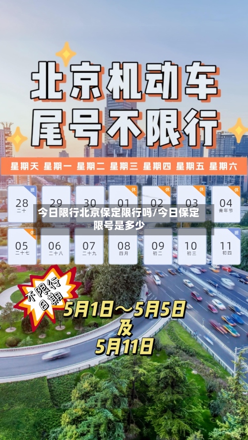 今日限行北京保定限行吗/今日保定限号是多少