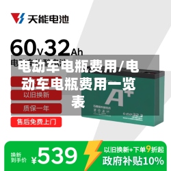 电动车电瓶费用/电动车电瓶费用一览表