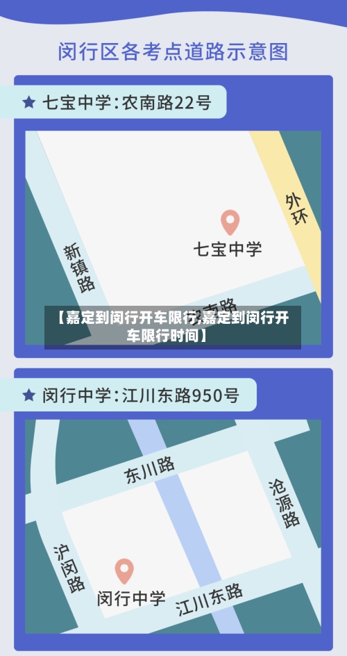 【嘉定到闵行开车限行,嘉定到闵行开车限行时间】-第2张图片