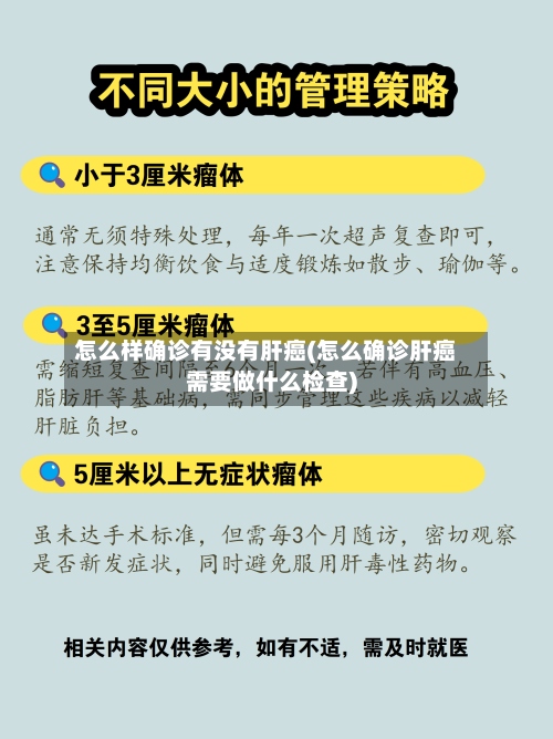 怎么样确诊有没有肝癌(怎么确诊肝癌需要做什么检查)-第2张图片
