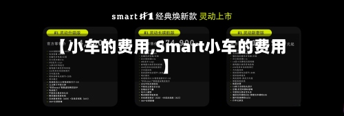 【小车的费用,Smart小车的费用】