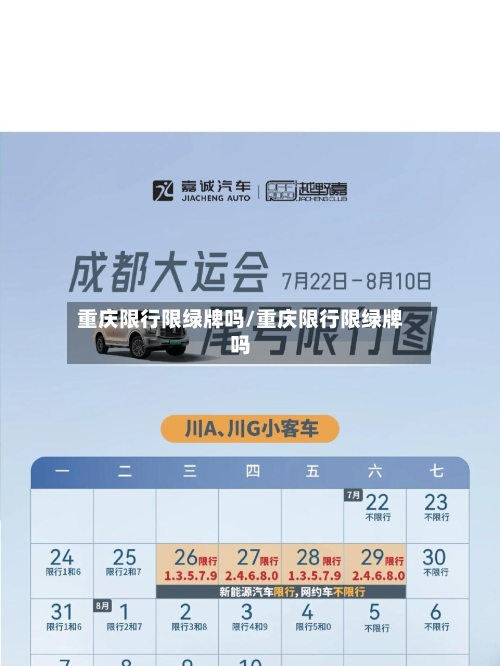 重庆限行限绿牌吗/重庆限行限绿牌吗