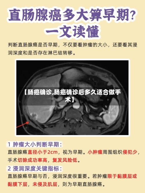 【肠癌确诊,肠癌确诊后多久适合做手术】