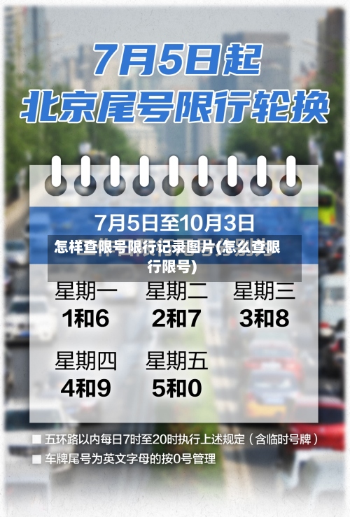 怎样查限号限行记录图片(怎么查限行限号)