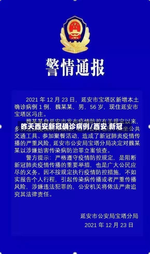 昨天西安新冠确诊病例/西安 新冠-第3张图片