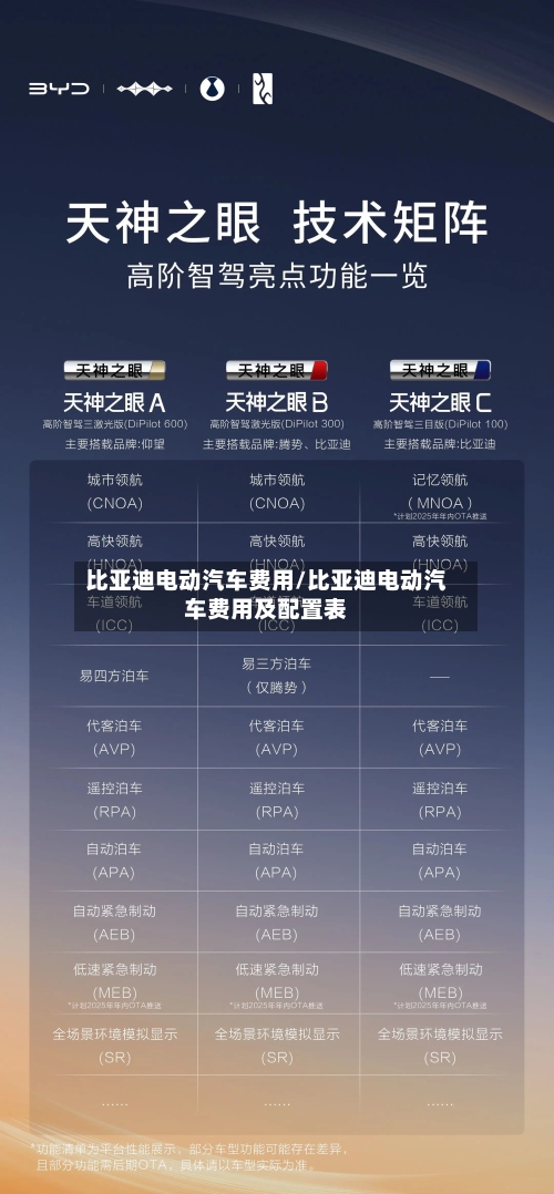 比亚迪电动汽车费用/比亚迪电动汽车费用及配置表