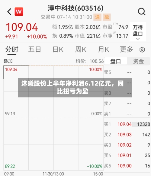 沐曦股份上半年净利润6.12亿元，同比扭亏为盈-第3张图片