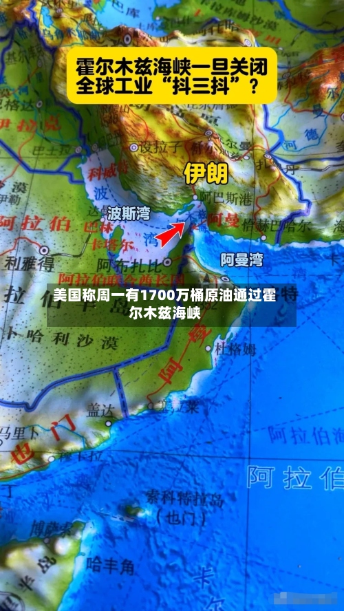 美国称周一有1700万桶原油通过霍尔木兹海峡-第2张图片