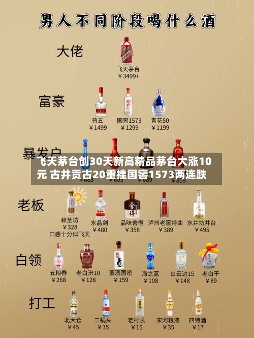 飞天茅台创30天新高精品茅台大涨10元 古井贡古20重挫国窖1573两连跌-第3张图片