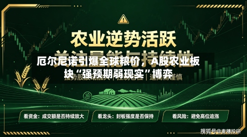 厄尔尼诺引爆全球粮价，A股农业板块“强预期弱现实	”博弈-第1张图片