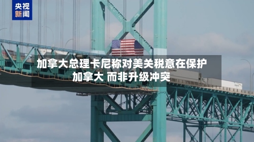 加拿大总理卡尼称对美关税意在保护加拿大 而非升级冲突